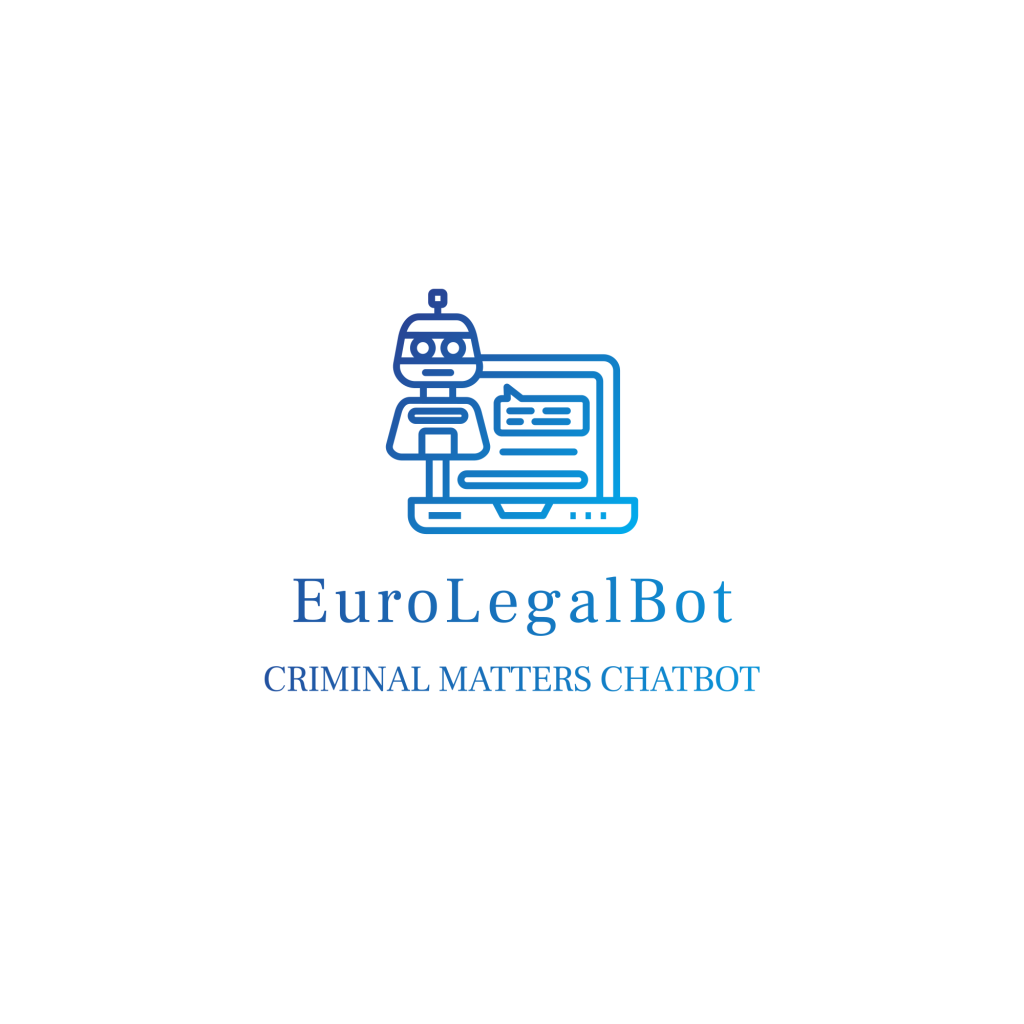 Logo du projet EuroLegalBot - Criminal matters chatbot